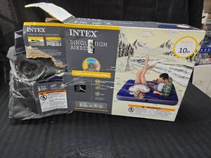 lot 228 image: Intex 10 High Air Mattress (Queen)