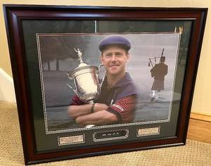 lot 137N image: Base - Payne Stewart 1999 U.S. Open Champion Framed Print