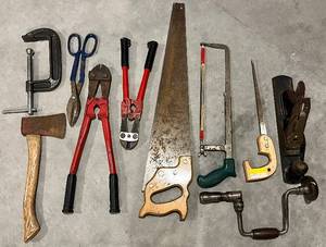 lot 150N image: BSSR- Assorted Hand Tools Lot