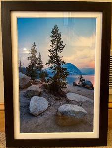 lot 173N image: LL- Lake Tahoe Framed Print