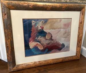 lot 196N image: DR - Gretchen Norwalk-Ediger Bear Print Limited Edition 10500