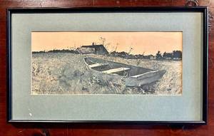 lot 41H image: LL - Teels Island by Andrew Wyeth (1954) - Framed Print