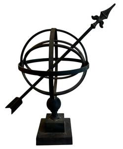 lot 66H image: FR - Armillary Sphere - Cast Iron