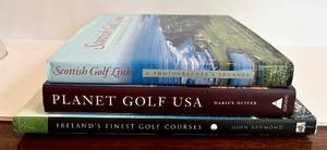 lot 158H image: Irelands Finest Golf Courses - Scotland Golf Links - Planet Golf USA (Lot of 3)
