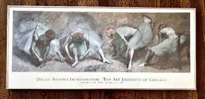 lot 163H image: O - Degas Beyond Impressionism Poster - The Art Institute of Chicago