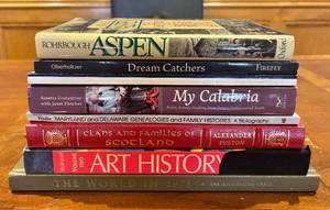 lot 166H image: O - Assorted History & Art Books Lot - Hardcover & Paperback (7 Books)