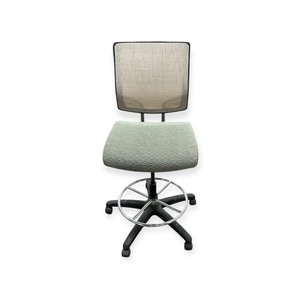 lot 27 image: Sit-On-It Drafting Stool Green Seat