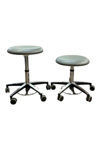 lot 89 image: 2 Keihauer Hydraulic Stools that Retail for $1049 each