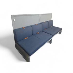 lot 187 image: 2 Steelcase Adjustable Bench Seating