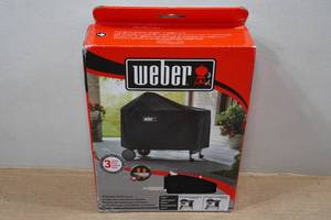 lot 6 image: Weber Premium Grill Cover