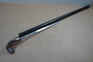 lot 116 image: Cobra Head Cane Sword