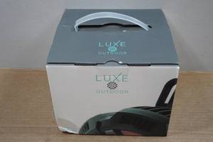 lot 117 image: Luxe Outdoor Camping Fan and LED Light