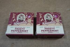 lot 138 image: 2 Dr Squatch Frosty Peppermint Bar Soap - 5oz