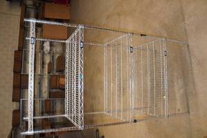 lot 1P image: Uline Wire Shelf - 3x2x6