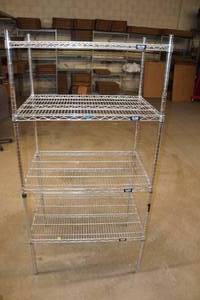 lot 1P image: Uline Wire Shelf - 3x2x6