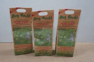 lot 189 image: 3 Bags Dog Rocks - 200g Each - Prevent Grass Burn Spots