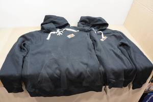 lot 222 image: 2 Lace Up Hoodies - 2XL