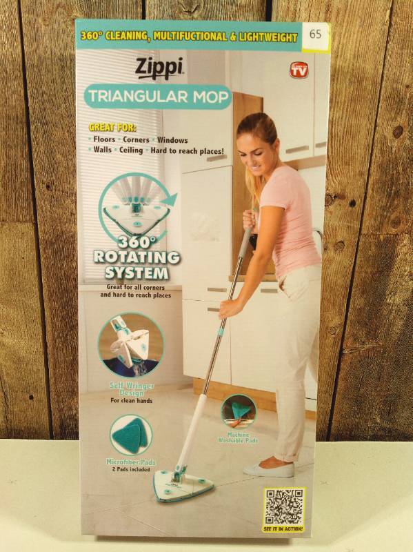 lot 65 image: Zippi - Standard Version, Triangular Mop