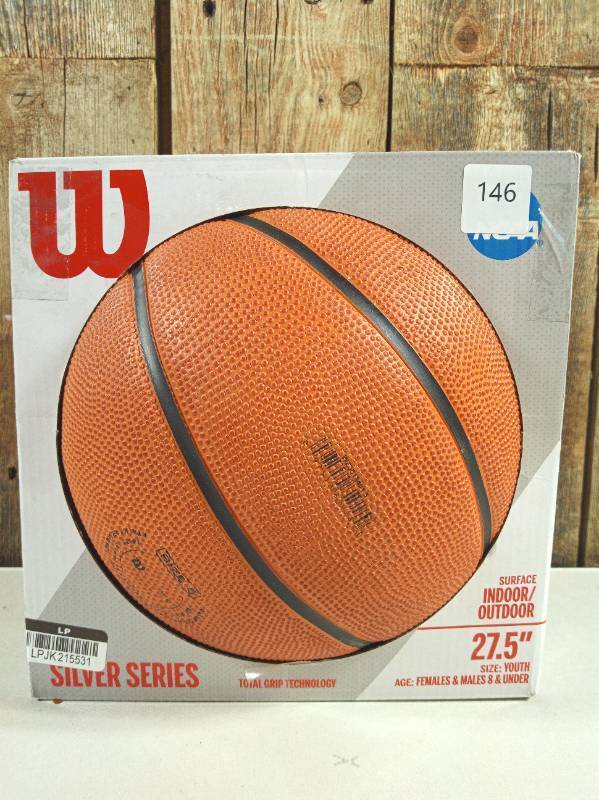 lot 146 image: Wilson NCAA Icon Basketball SZ5 - Brown