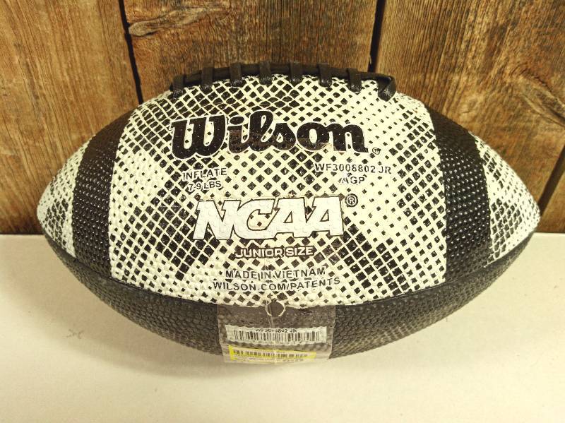 lot 151 image: Wilson NCAA Statement Jr Football - BlackGray