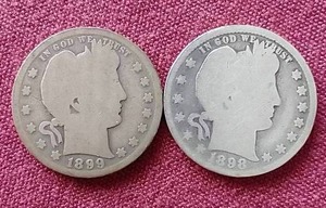 lot 3 image: (2) Barber Quarters