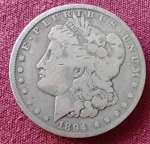 lot 20 image: 1894-O Morgan Dollar - Better Date