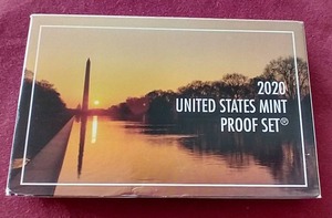 lot 29 image: 2020 US Mint Proof Set - Nice