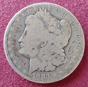 lot 38 image: 1883 Morgan Dollar