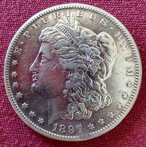 lot 46 image: 1897-S Morgan Dollar