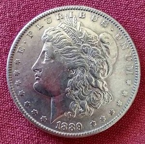 lot 67 image: Nice 1889 Morgan Dollar