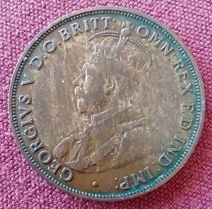 lot 68 image: 1917 Australia Penny