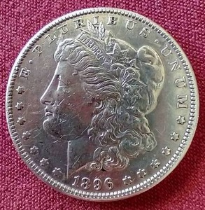 lot 78 image: 1896 Morgan Dollar