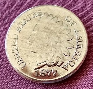 lot 82 image: Indian Penny Style 1 oz Copper Round