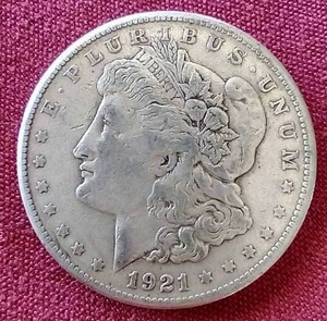 lot 86 image: 1921-S Morgan Dollar