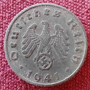 lot 87 image: 1941 Germany Third Reich 5 Pfennig Coin