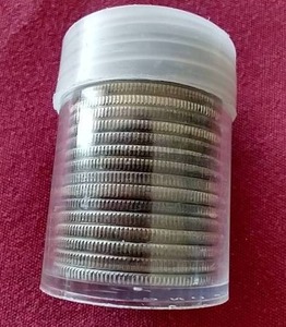 lot 97 image: Roll of (20) 40% Silver Half Dollars