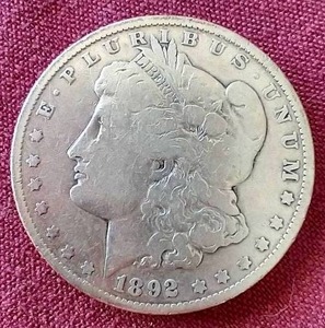 lot 106 image: 1892 Morgan Dollar - Tough Date