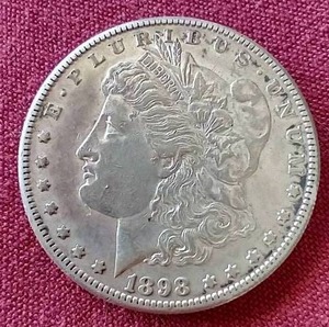 lot 108 image: 1898-S Morgan Dollar - Better Date