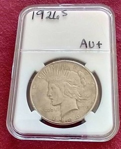 lot 120 image: 1926-S Peace Dollar