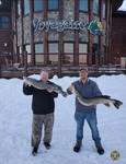 3 Nights Lodge Stay, 1 Day Ice Fishing Adventure + 2 Snowmobiles for 1 Day (January 19-22, 2026)