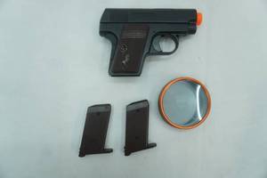 lot 90 image: Airsoft Colt 25 Pocket Model Gun w2 clips