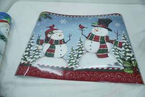 lot 117 image: NEW Magnetic Snowman Print Artwork