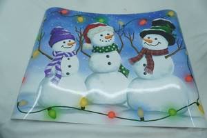 lot 118 image: NEW Magnetic Snowman Print Artwork
