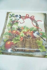 lot 119 image: Christmas Scene Dishwasher Magnet (NEW) Magnetic Artwork