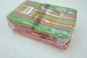 lot 162 image: NEW Salsa Stripe Kitchen Dish Towels.