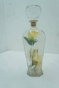 lot 202 image: Vintage Glass Apothecary Bottle