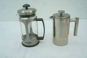 lot 235 image: 2 French Press Coffee Makers