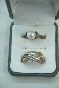 lot 360 image: Jewelry Lot. 925 Silver rings
