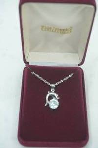 lot 364 image: Jewelry Lot 925 Chain and Dolphin Necklace