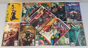 lot 69 image: Misc. Comics Including Robo Cop  And More (Bagged And Carded)